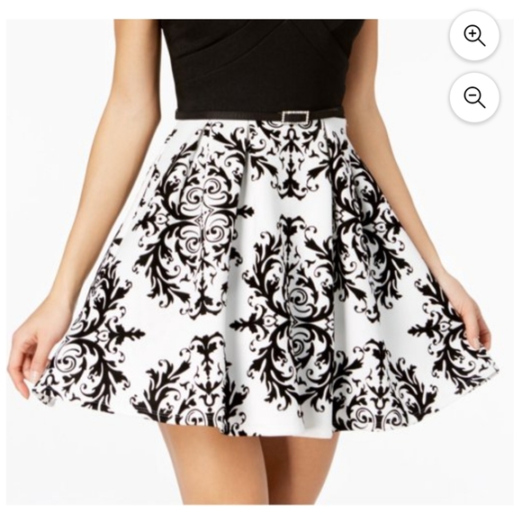 Black & White Party Dress - Picture 12 of 13